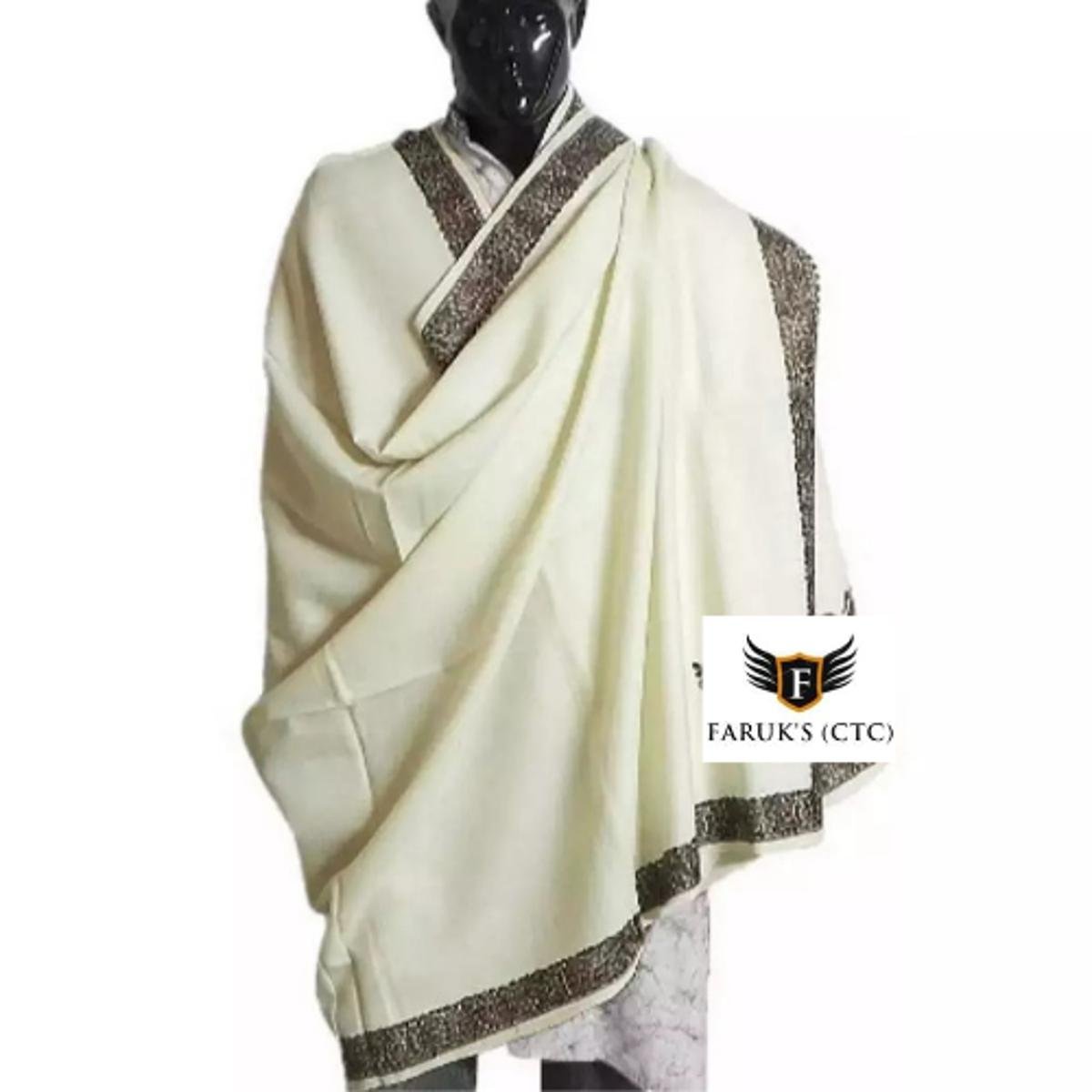 Achillea Two Tone Vintage Jacquard Paisley Pashmina Shawl Wrap Scarf for woman muticolor